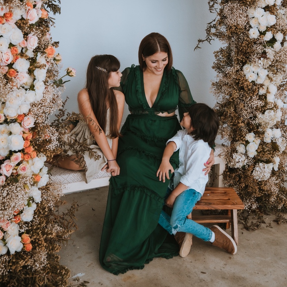 Emerald Green Dress